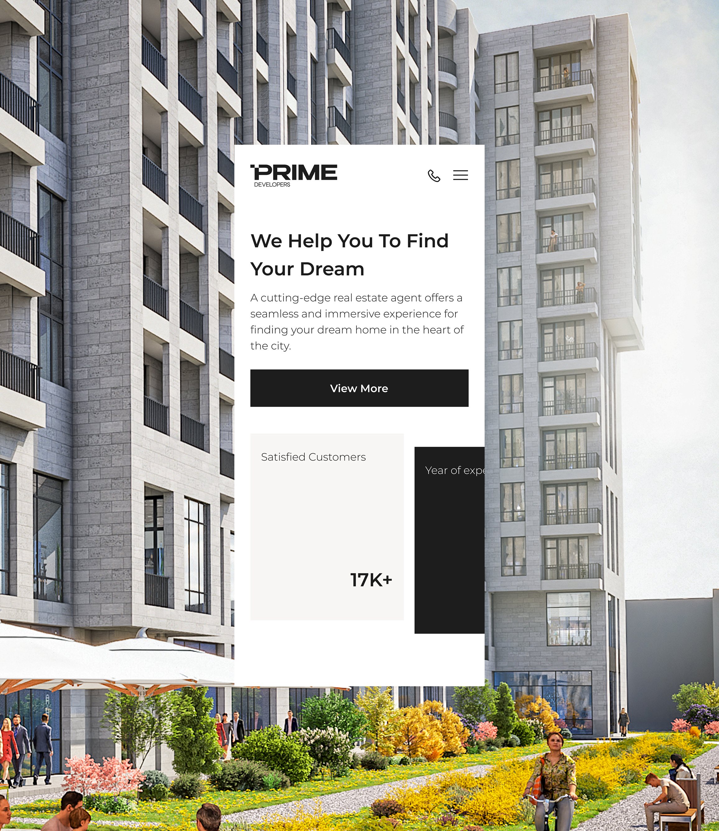 PRIME DEVELOPERS Website