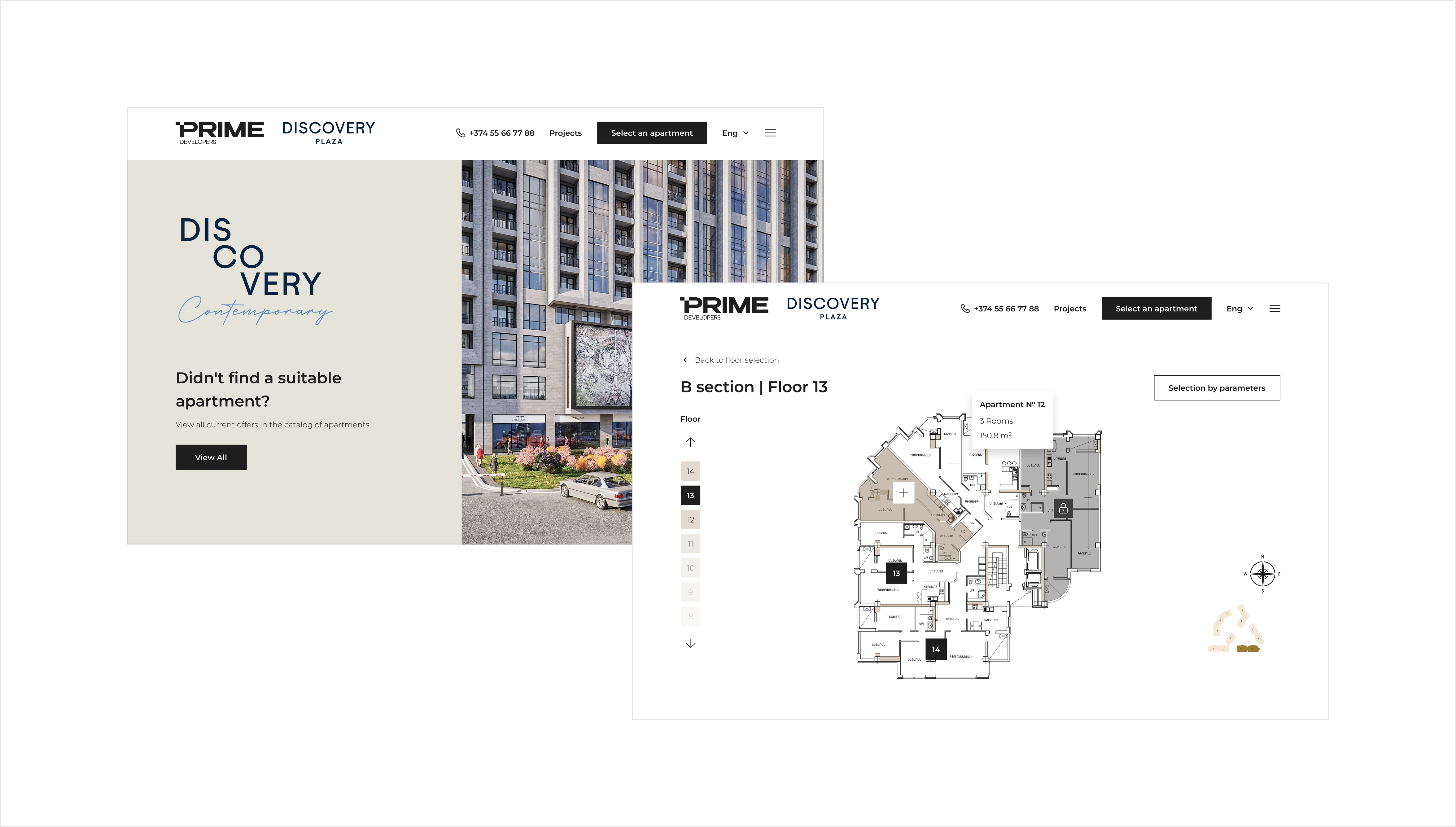 PRIME DEVELOPERS Website